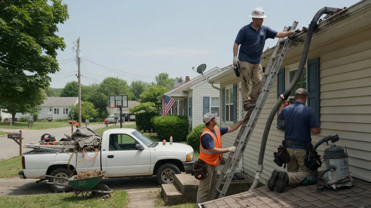 Gutter Installation in Huntsville, OH near me